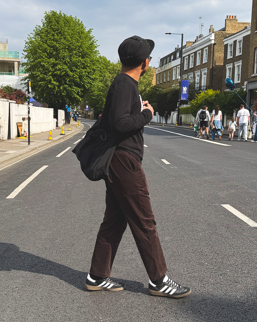 Q Utility Corduroy 'Monkey Pants' Brown