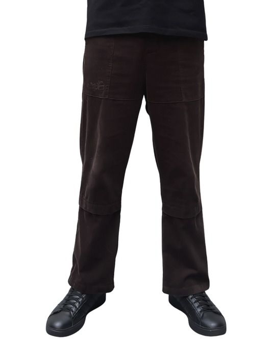 Q Utility Corduroy 'Monkey Pants' Brown