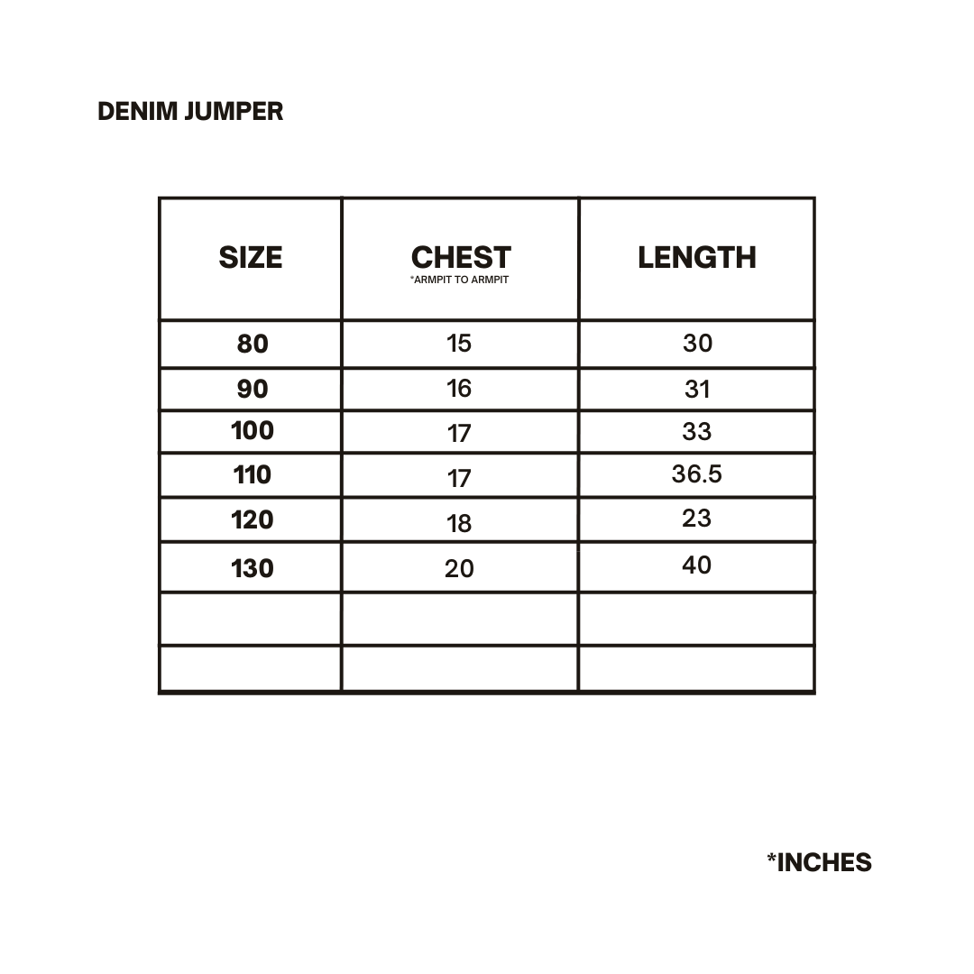 Samudera Junior - Denim Jumper