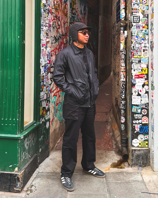 Q Cargo Utility Pants Black