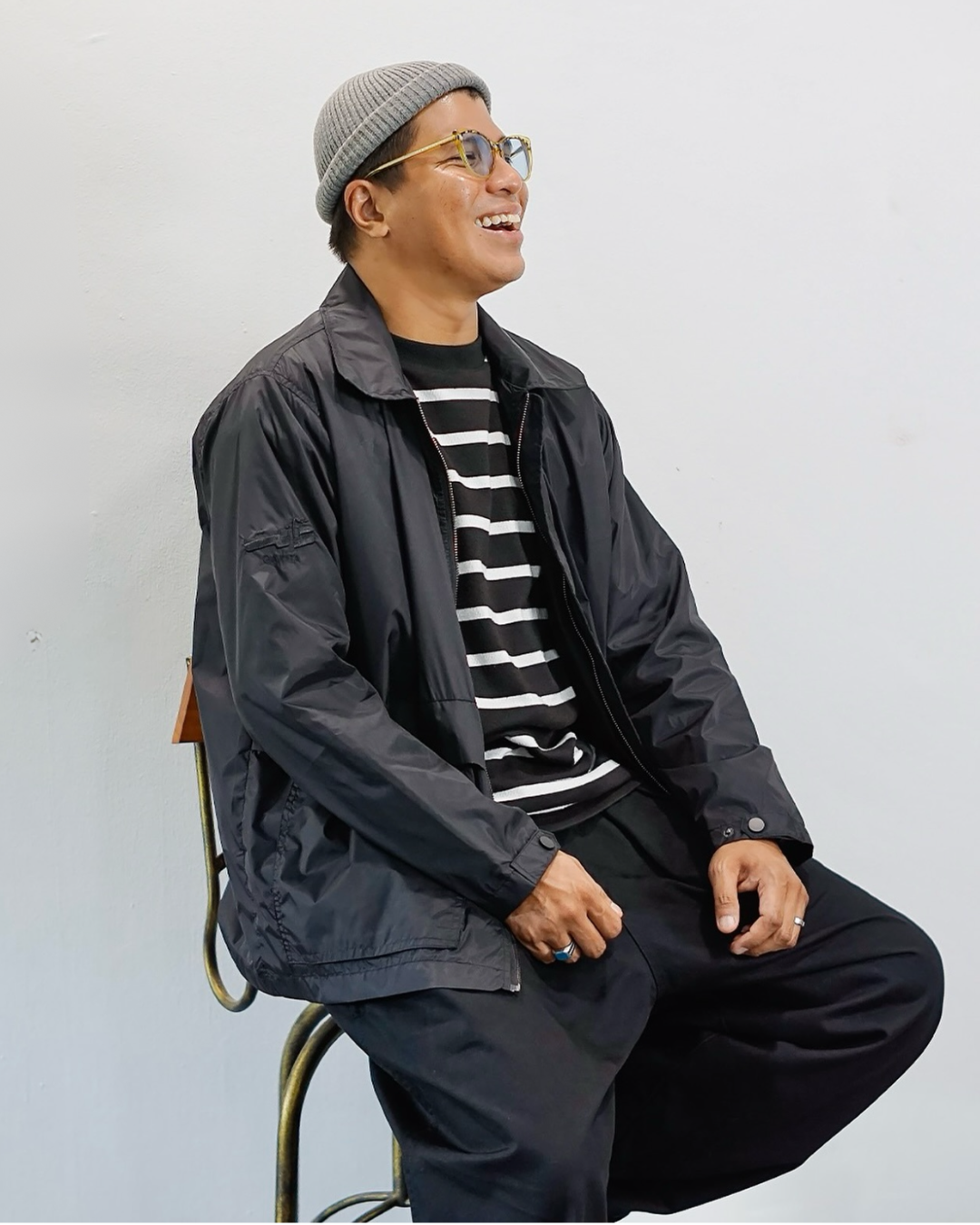 Q Nylon 'Staff' Jacket