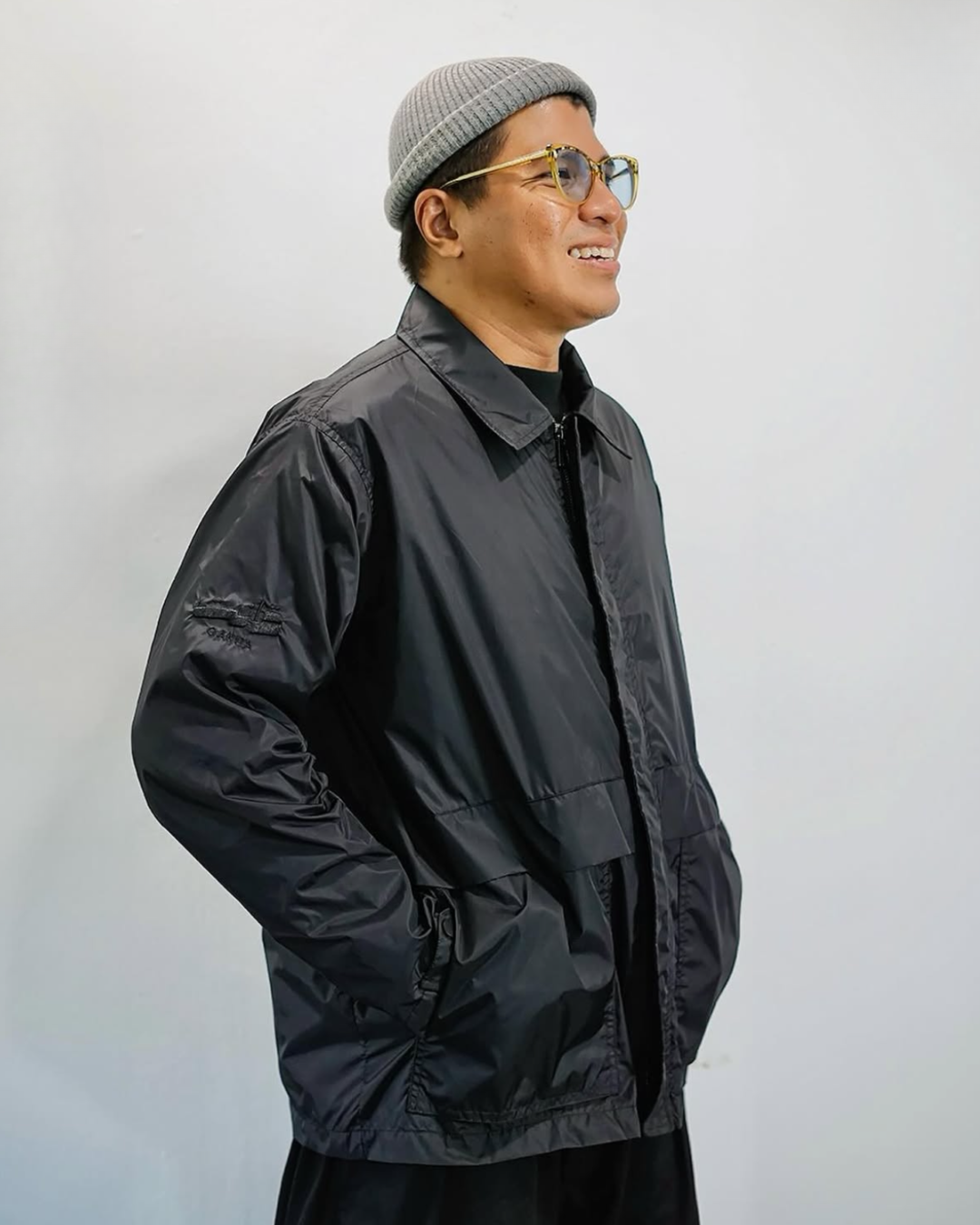 Q Nylon 'Staff' Jacket